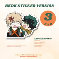 BKDK DIE-CUT STICKER VERSION