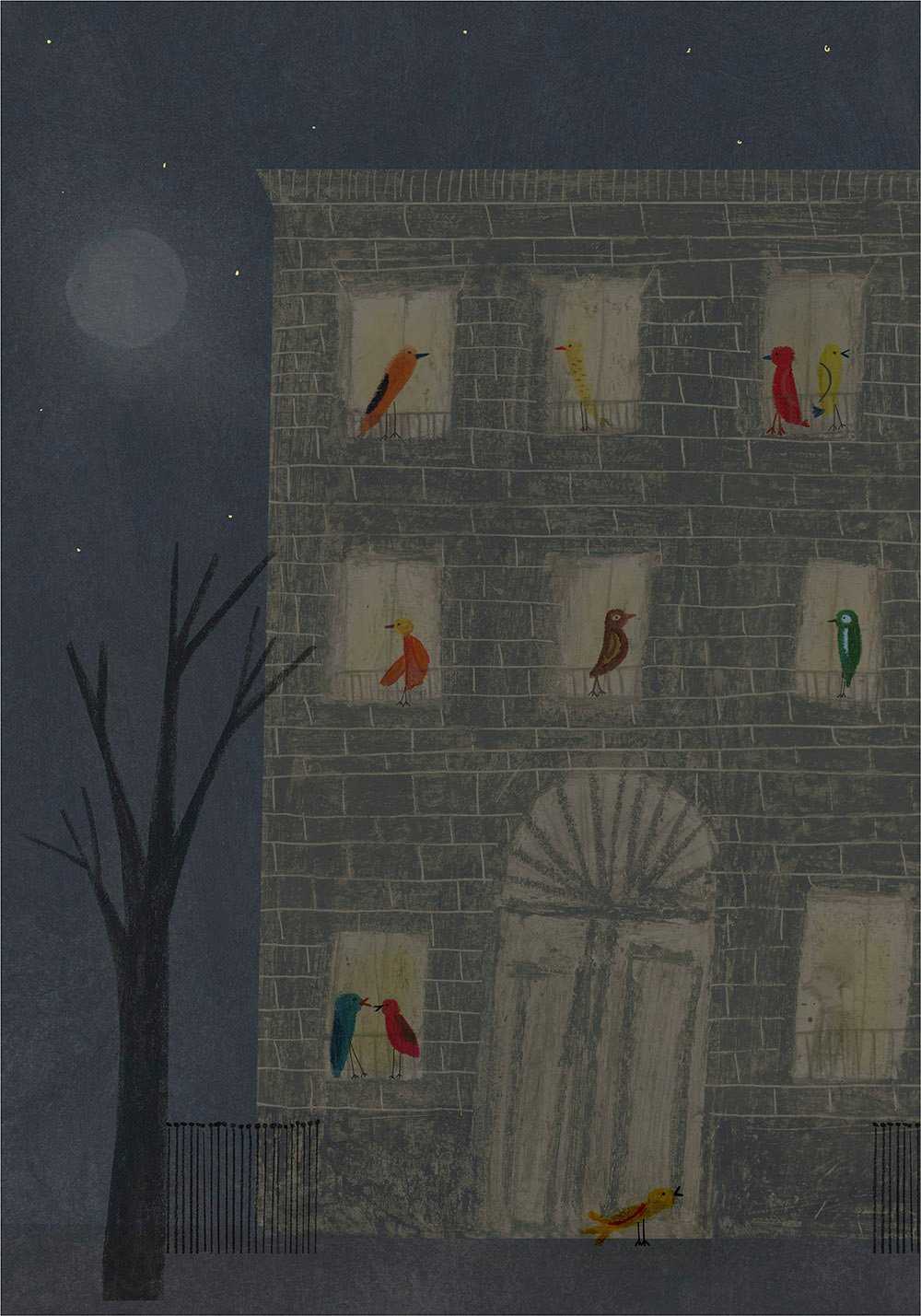 Image of New Neighbors Print