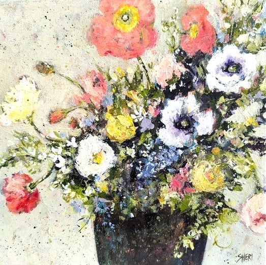 Hushed Hues of Poppy Delight