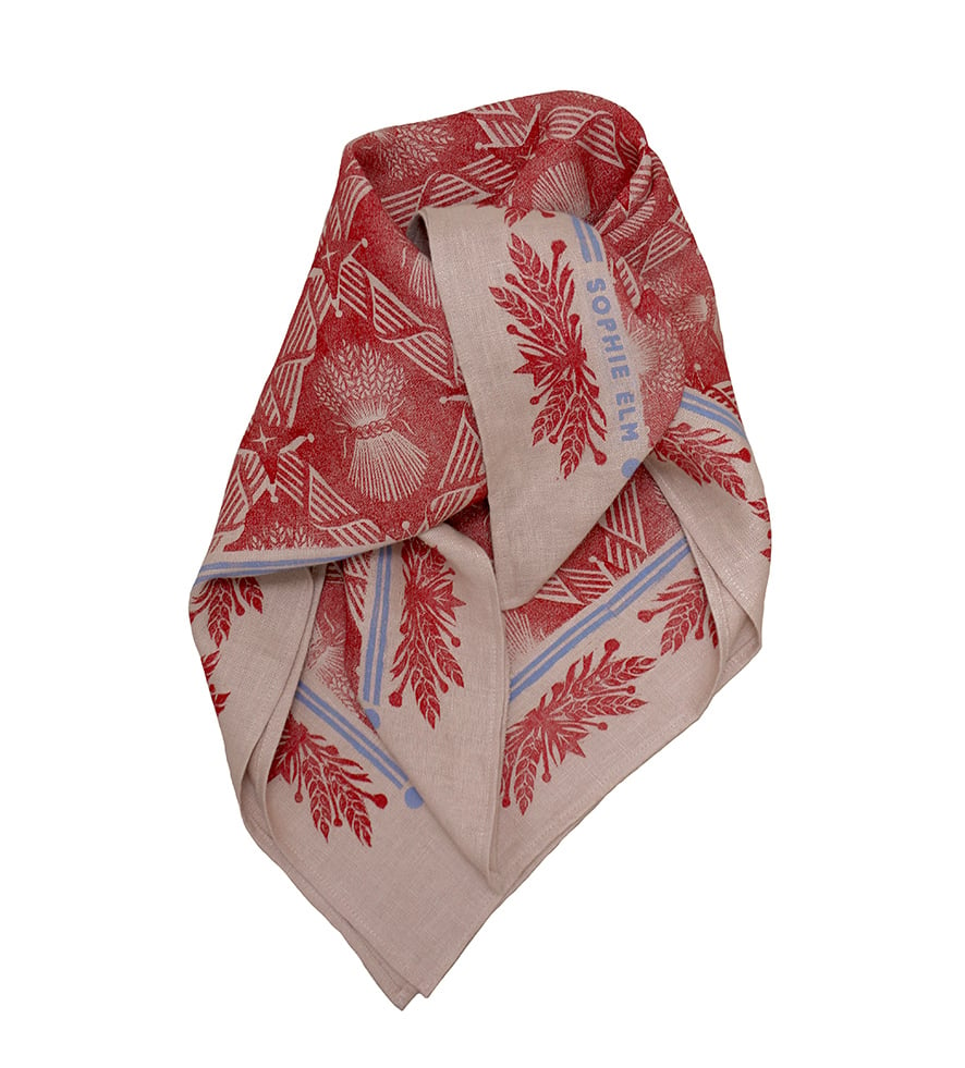 Image of Harvest Festival Scarf - Plaster + Poppy