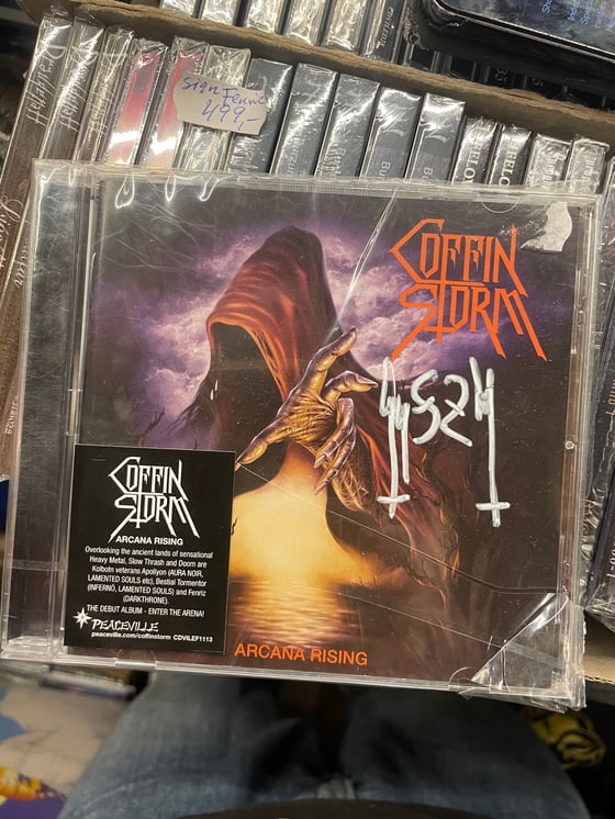 Image of Coffin Storm NEW cd. Sign Fenriz.