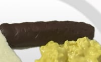 Image 3 of Sausage link, Scrambled Eggs and half Slice of bread