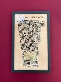 Custom Wood Map