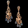 NUAGES BAROQUE Earring Big - 4 Labradorite
