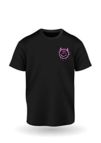 Image 2 of Street Raiders GTA BLOCK STYLE pink tshirt
