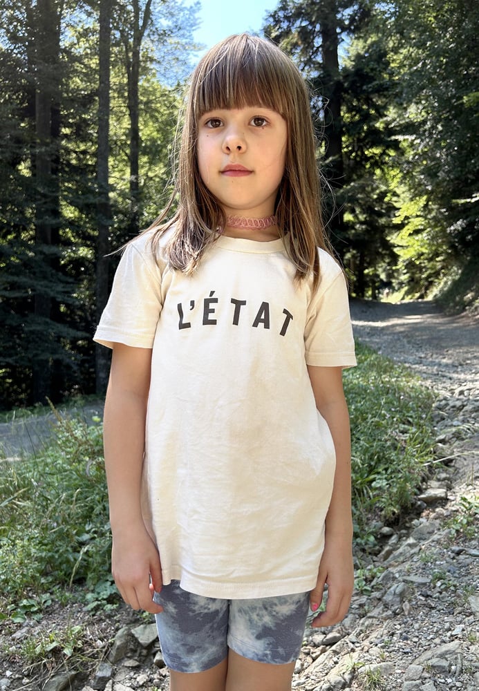 Image of Youth L'État Collegiate Short Sleeve