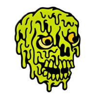 Image 1 of Toxic Skull Vinyl Sticker