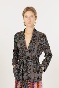 Image 2 of KIMONO MARYLIN SNAKE GRIGIO €191 -50%