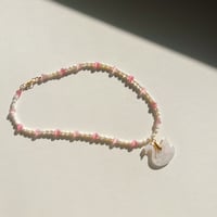 Image of swan sonnet necklace