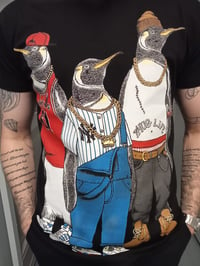 Image 1 of Hip hop penguins t shirt