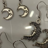Image 6 of Sun & Moon Earrings 