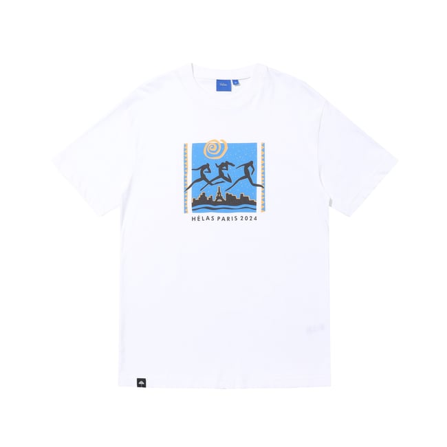 HELAS COUREUSES TEE WHITE