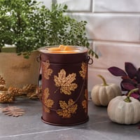 Fall Leaves Vintage Style Bulb Illumination Fragrance Warmer by Candle Warmers