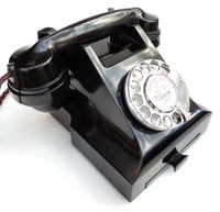 Image 2 of VOIP Ready Black 332 GPO Bakelite Telephone - for all domestic VoIP services. BT Digital Voice, EE, 