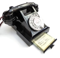 Image 3 of VOIP Ready Black 332 GPO Bakelite Telephone - for all domestic VoIP services. BT Digital Voice, EE, 