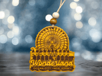 Image 9 of Commemorative Wonderland Pier Ornament, OCNJ Ornament