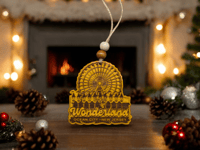 Image 10 of Commemorative Wonderland Pier Ornament, OCNJ Ornament