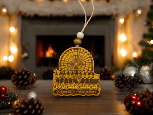 Image of Commemorative Wonderland Pier Ornament, OCNJ Ornament