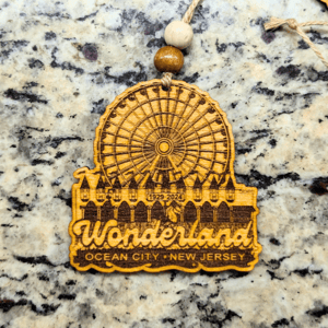 Image of Commemorative Wonderland Pier Ornament, OCNJ Ornament