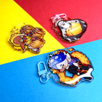 Image 1 of Splatoon 3 | Deep Cut Acrylic Charms