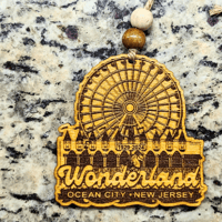 Image 5 of Commemorative Wonderland Pier Ornament, OCNJ Ornament