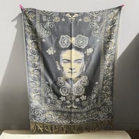 Image 1 of Kahlo’s Canvas Shawl