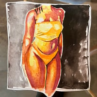 watercolor body study 