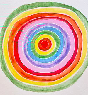 Image of Friday Watercolor Meditation ~ 10am - 11am