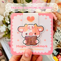 Image 1 of Puni cow magnetic bookmark 3 - TRACKED SHIPPING REQUIRED