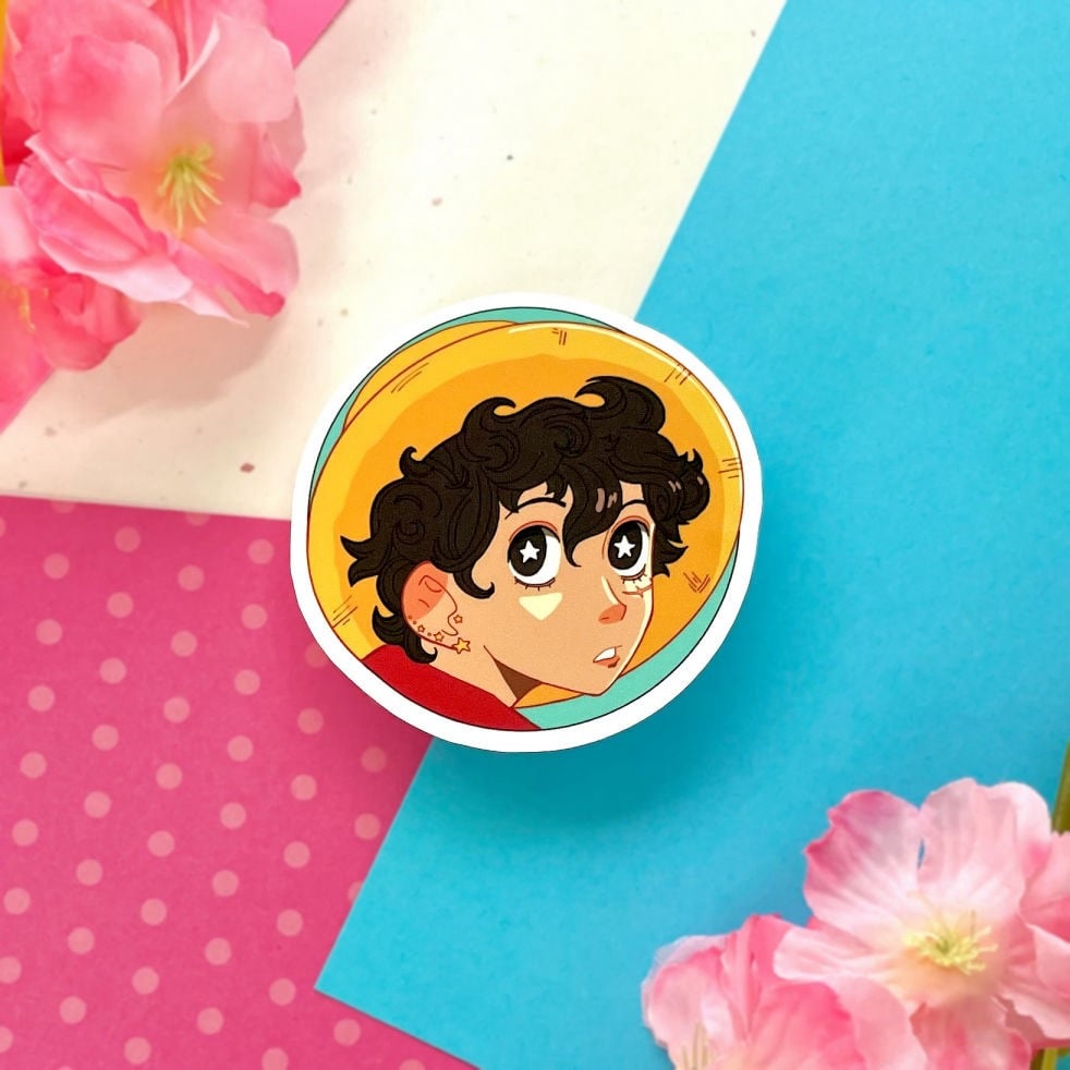 Angel Eyes Luffy Sticker | Shop Angel Radio