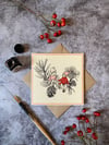 'Pinecone Pixies' - Christmas Card