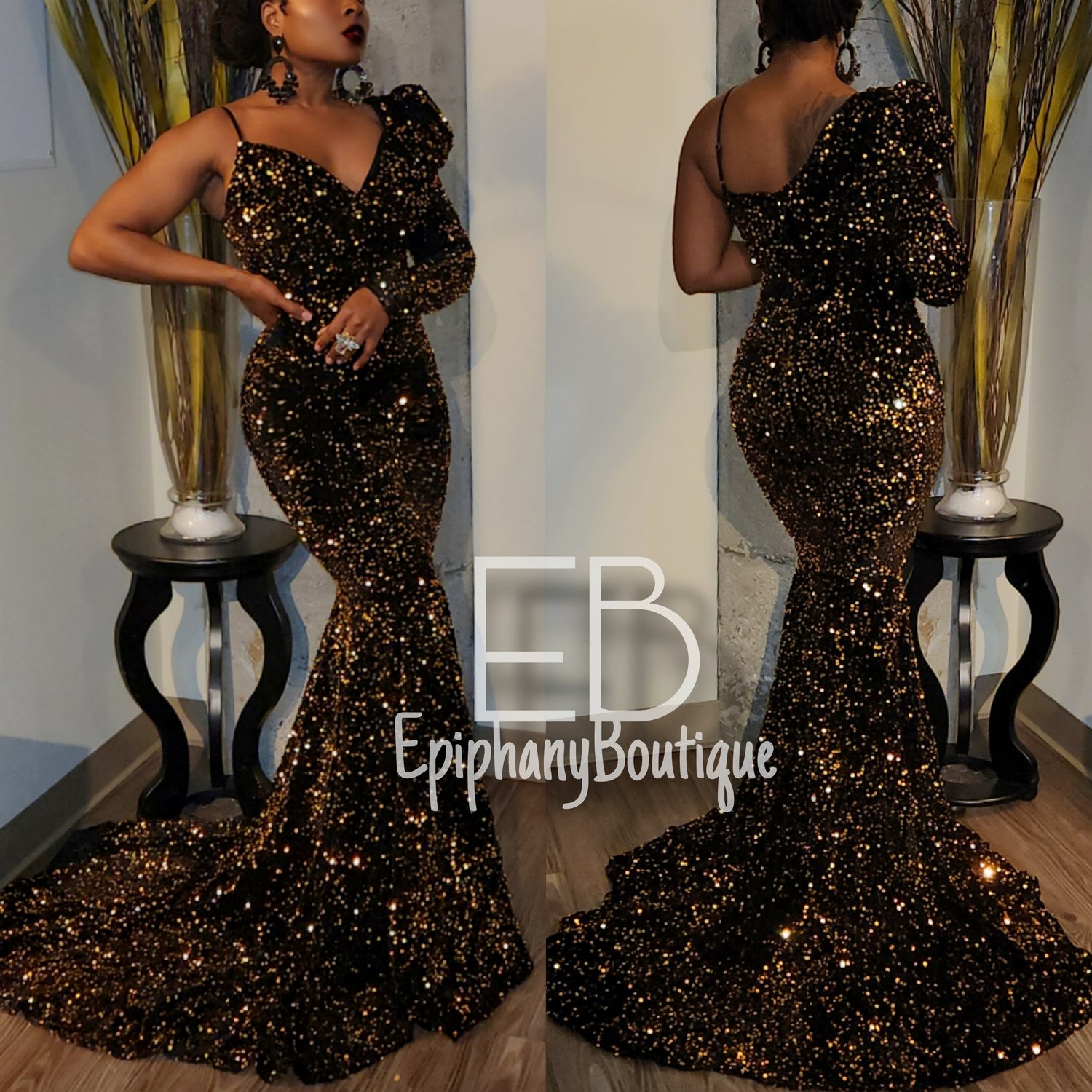 Image of The Olivia Sequins Gown