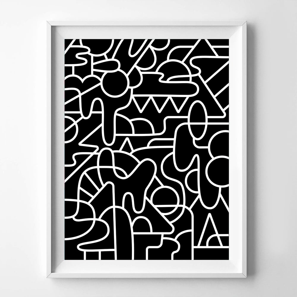 Image of "NEXT IN LINE" PRINT