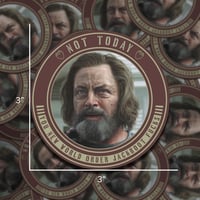 Image 3 of NOT TODAY STICKER