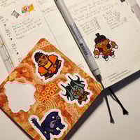 Image 1 of MK88 KHAOS REIGNS 4" x 4" STICKER SHEET 