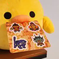 Image 2 of MK88 KHAOS REIGNS 4" x 4" STICKER SHEET 