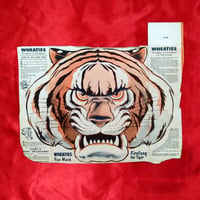 Image 1 of Firefang (The Tiger) - Wheaties Cereal mask (1940s-50s) - backside