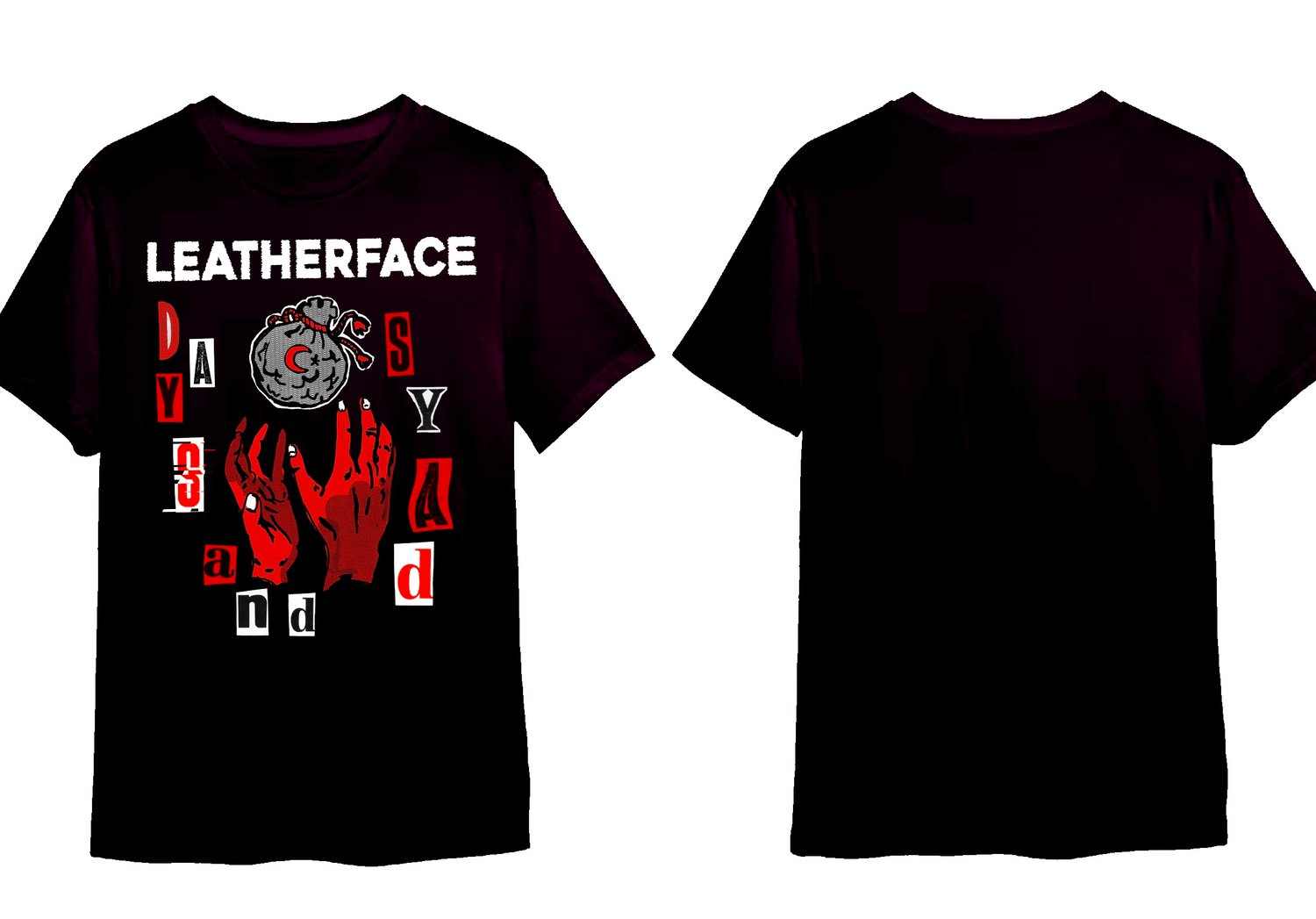 Image of Leatherface x MUDIE t-shirt COLLAB 