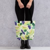 Image 4 of Melon Mint Tote