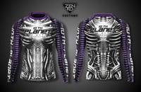 Cyborg Ranked Rash Guard - Purple