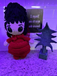 Image 3 of Lydia Deetz Crochet Doll