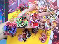 Image 4 of Hazbin Hotel Acrylic Epoxy Keychains