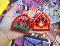 Image 2 of PREORDERS Alastor Shaker Keychains