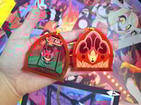 Image 1 of Alastor Shaker Keychains
