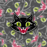 Creepy Kitty Sticker