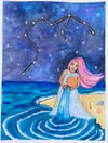 Original Illustrations ~ Aquarius