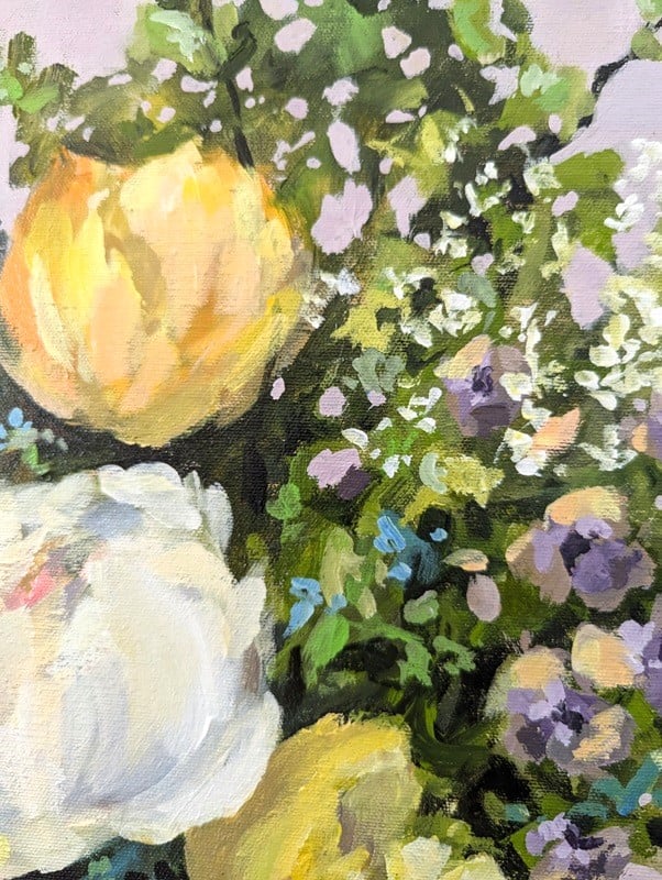 Alabaster & Lemon Blossoms in a Reverie of Lilac