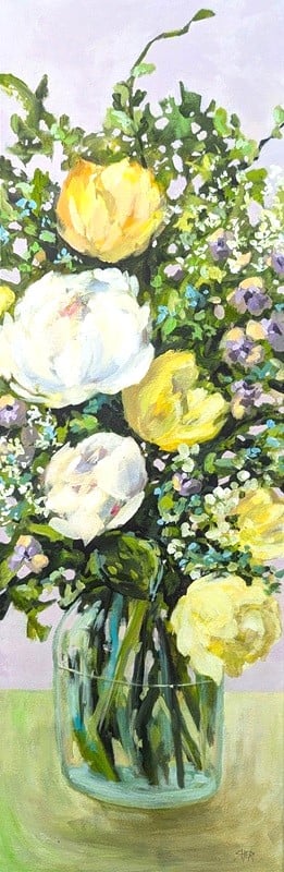 Alabaster & Lemon Blossoms in a Reverie of Lilac