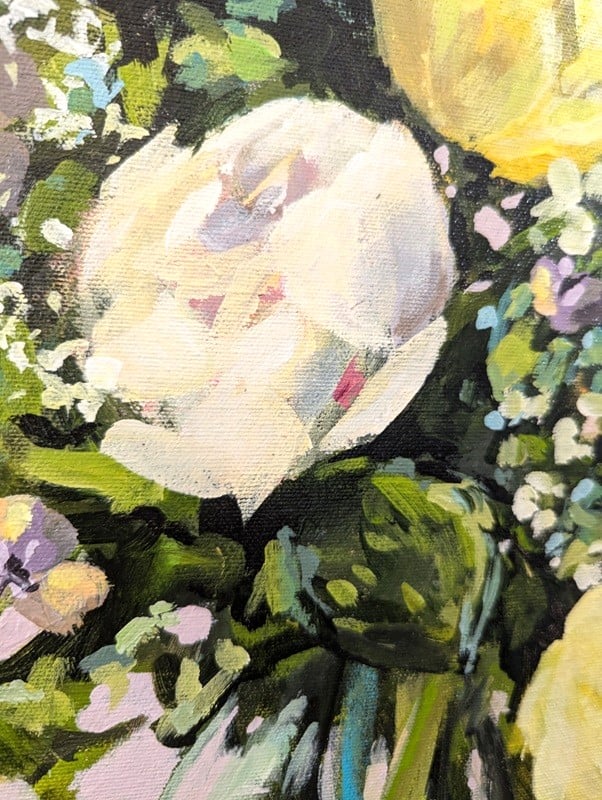 Alabaster & Lemon Blossoms in a Reverie of Lilac