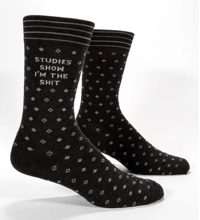 Image 1 of Studies Show Men's Crew Socks